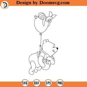 Winnie the pooh svg, winnie the pooh clipart, outline, cutting files, Pooh face svg, bear Png, shirt files for cricut and silhouette