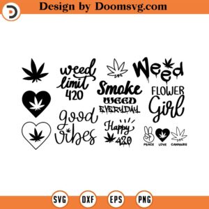 svg, Pot leaf SVG, Cannabis svg, Weed svg, stoner svg bundle, Weed Smokings svg, Marijuana SVG Files, Marijuana SVG, Cannabis