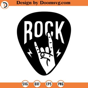 Rock Hand svg, Rock On Hand svg, Rock Hand cricut Rock Hand silhouette Rock Music svg Musician cut file Rock svg eps png dxf jpg