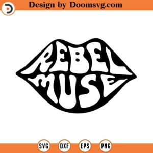 Rebel muse svg do it clipart Line Art Svg Minimalist Svg quote svg quote clipart commercial use INSTANT DOWNLOAD