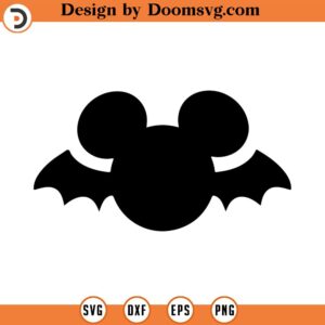 Mouse Bat svg, Halloween svg, Theme Park Cut File, halloween castle svg, Mouse PNG, bat svg, orlando vacation