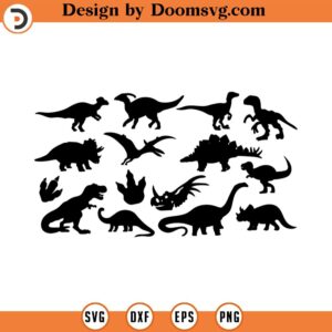 Dinosaur svg bundle dinosaur clipart png dinosaur silhouette svg kids dinosaur svg trex svg dino svg triceratops svg files