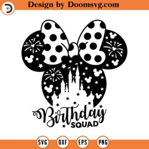 Birthday squad silhouette svg, birthday svg, Snow White SVG, Princess SVG, princess svg Files for Cricut Silhouette Tumbler svg