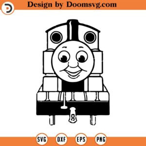 Thomas the Train SVG, Thomas and Friends Svg, Locomotive Thomas Svg, Thomas the Train Birthday Invitation SVG, Train Svg for Cricut