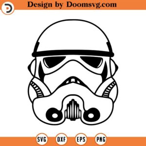 Star Wars, Storm Trooper, Helmet, 2024 - Silhouettes Digital Download, SVG, PNG, Cricut, Silhouette Cut File, Vector Instant Download