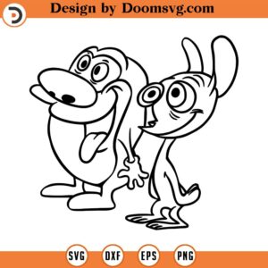 Ren and Stimpy Digital Download Cutting File