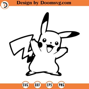 Pikachu Digital Download Cutting File