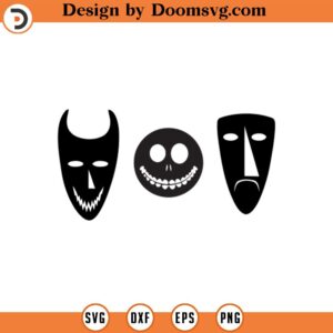 Nightmare Before Christmas, Shock Lock Barrel 1 Silhouettes Digital Download, svg, png, Cricut, Silhouette Cut File, Instant Download