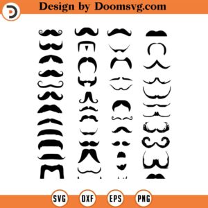 Mustache SVG package